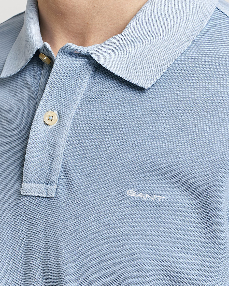 Herre | Polotrøjer | GANT | Sunbleached Polo Dove Blue
