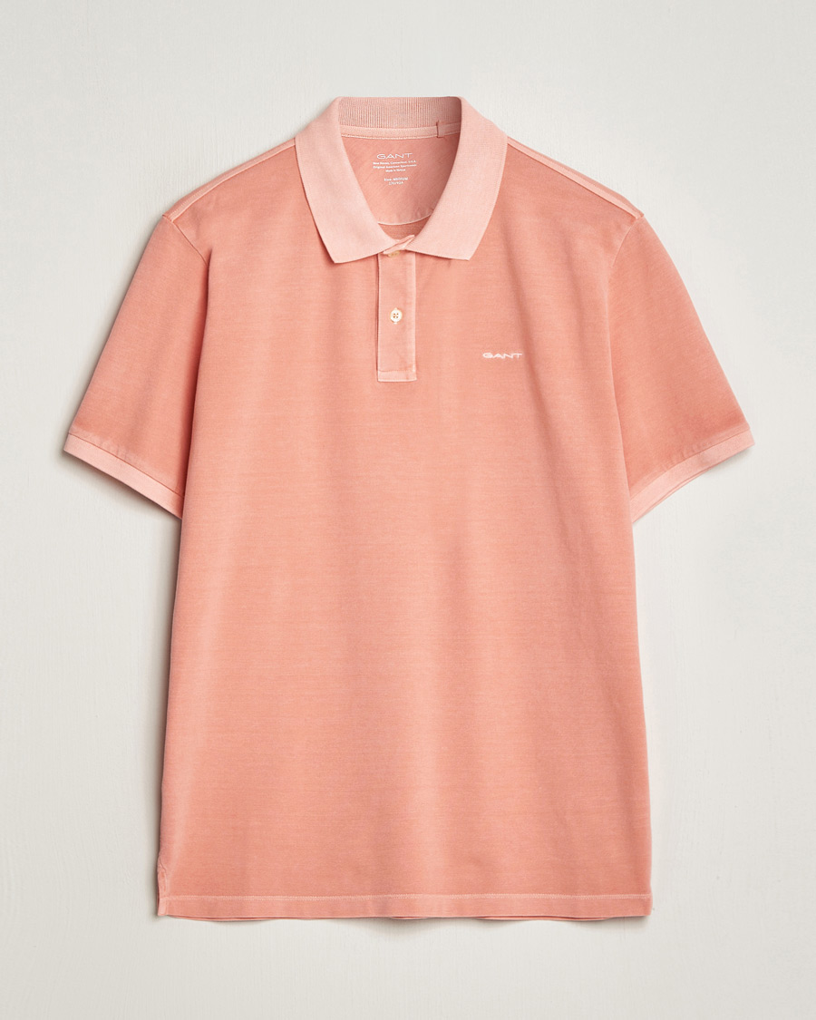 Herre | Polotrøjer | GANT | Sunbleached Polo Peachy Pink