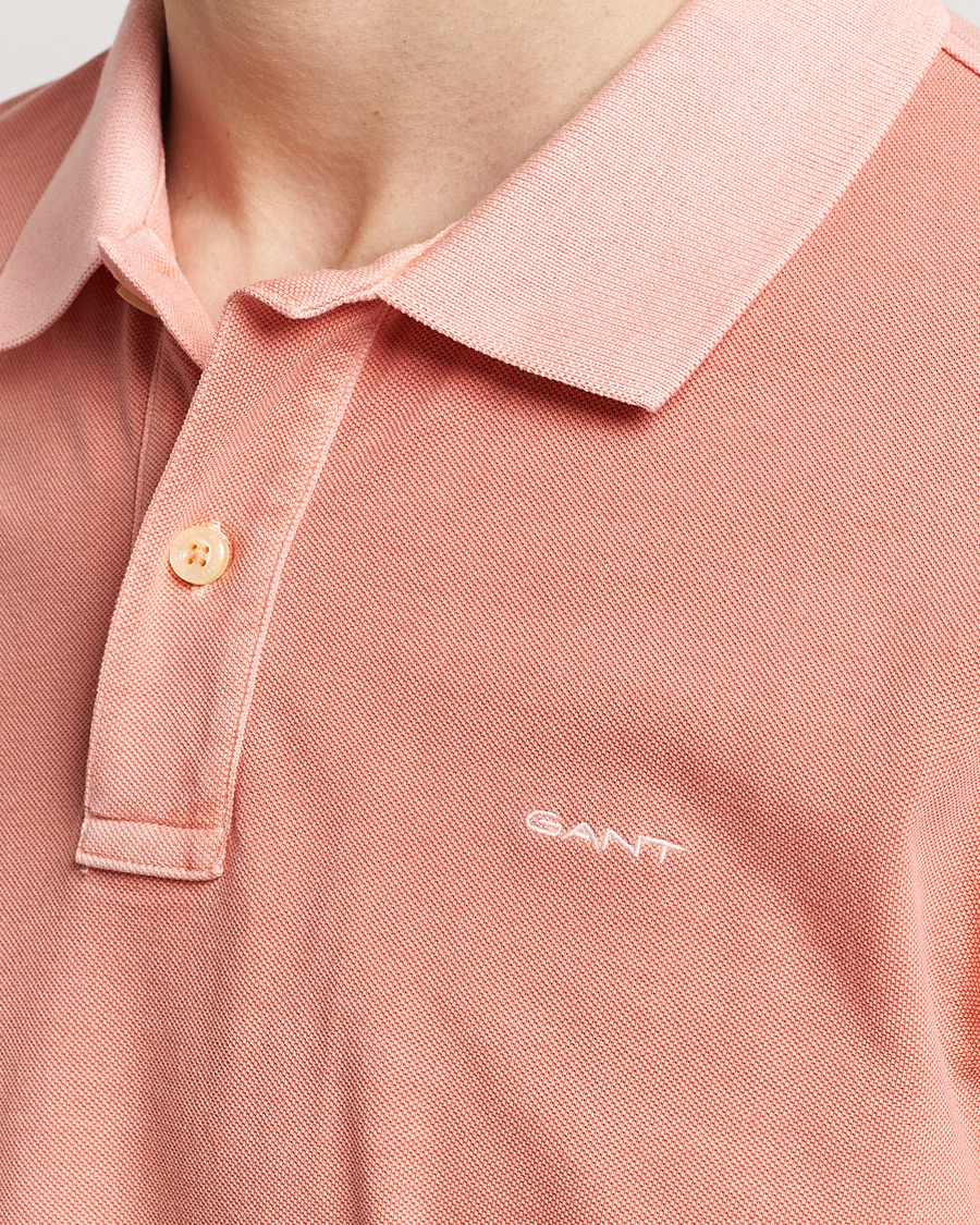 Herre | Polotrøjer | GANT | Sunbleached Polo Peachy Pink