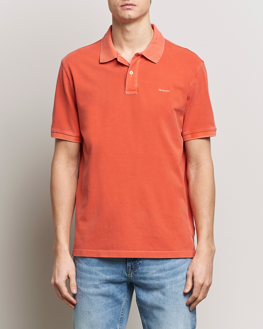 Herre | Polotrøjer | GANT | Sunbleached Polo Burnt Orange