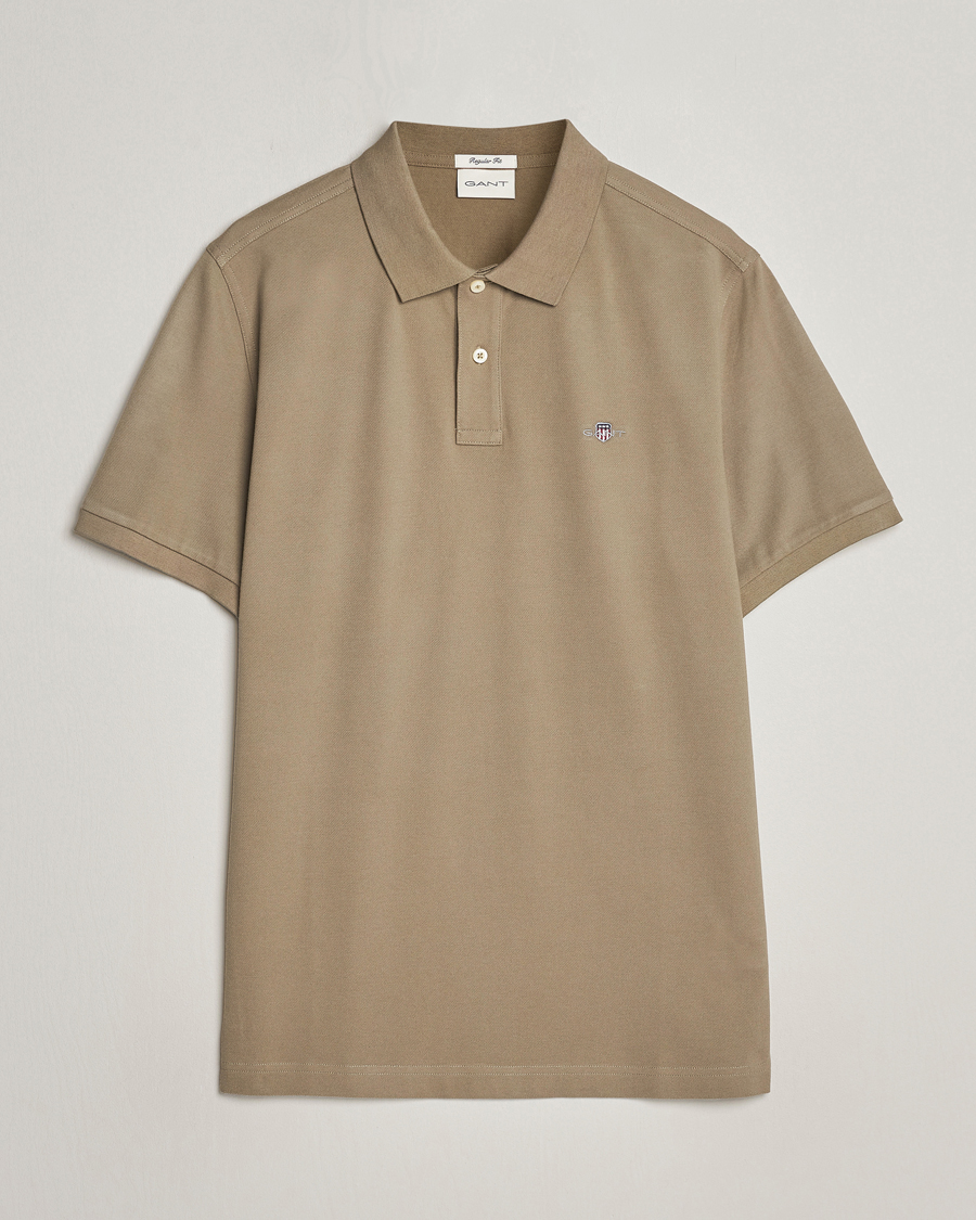 Herre | Polotrøjer | GANT | The Original Polo Dried Clay