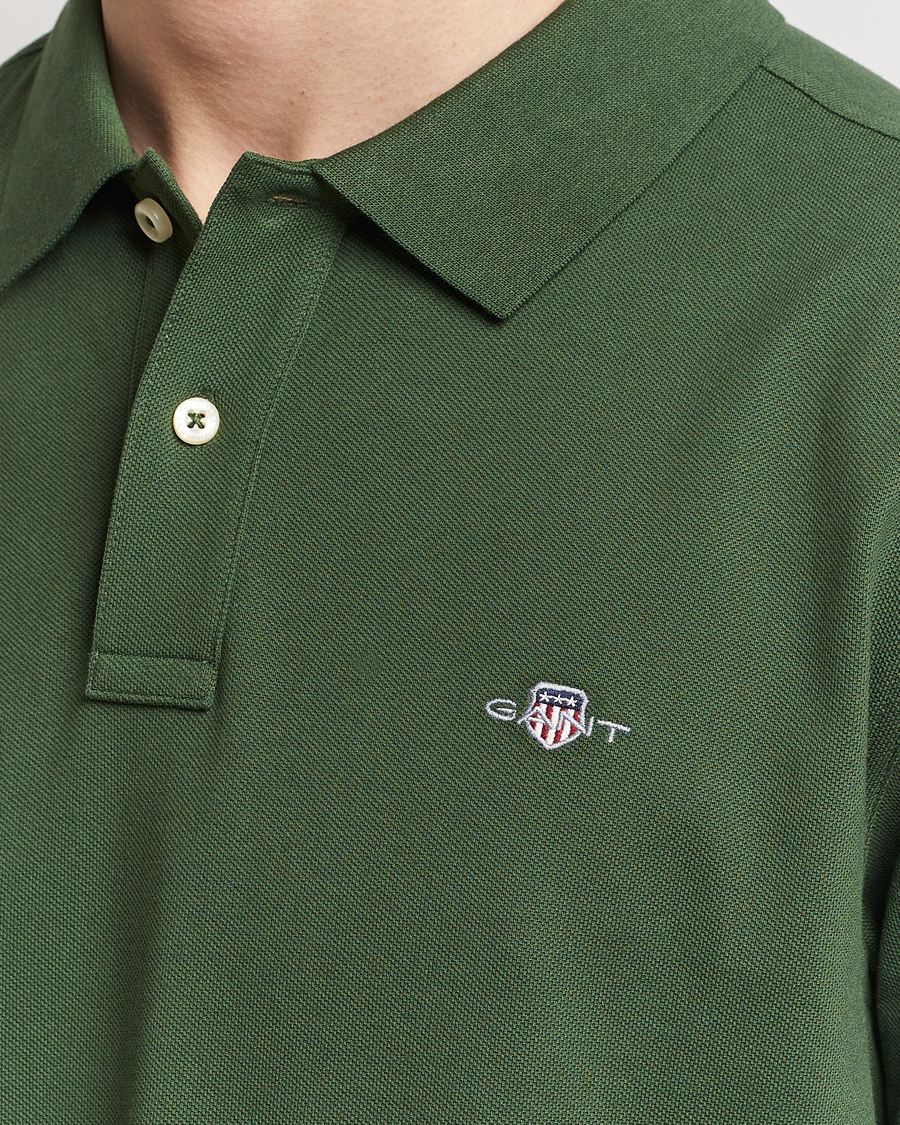 Herre | Polotrøjer | GANT | The Original Polo Pine Green