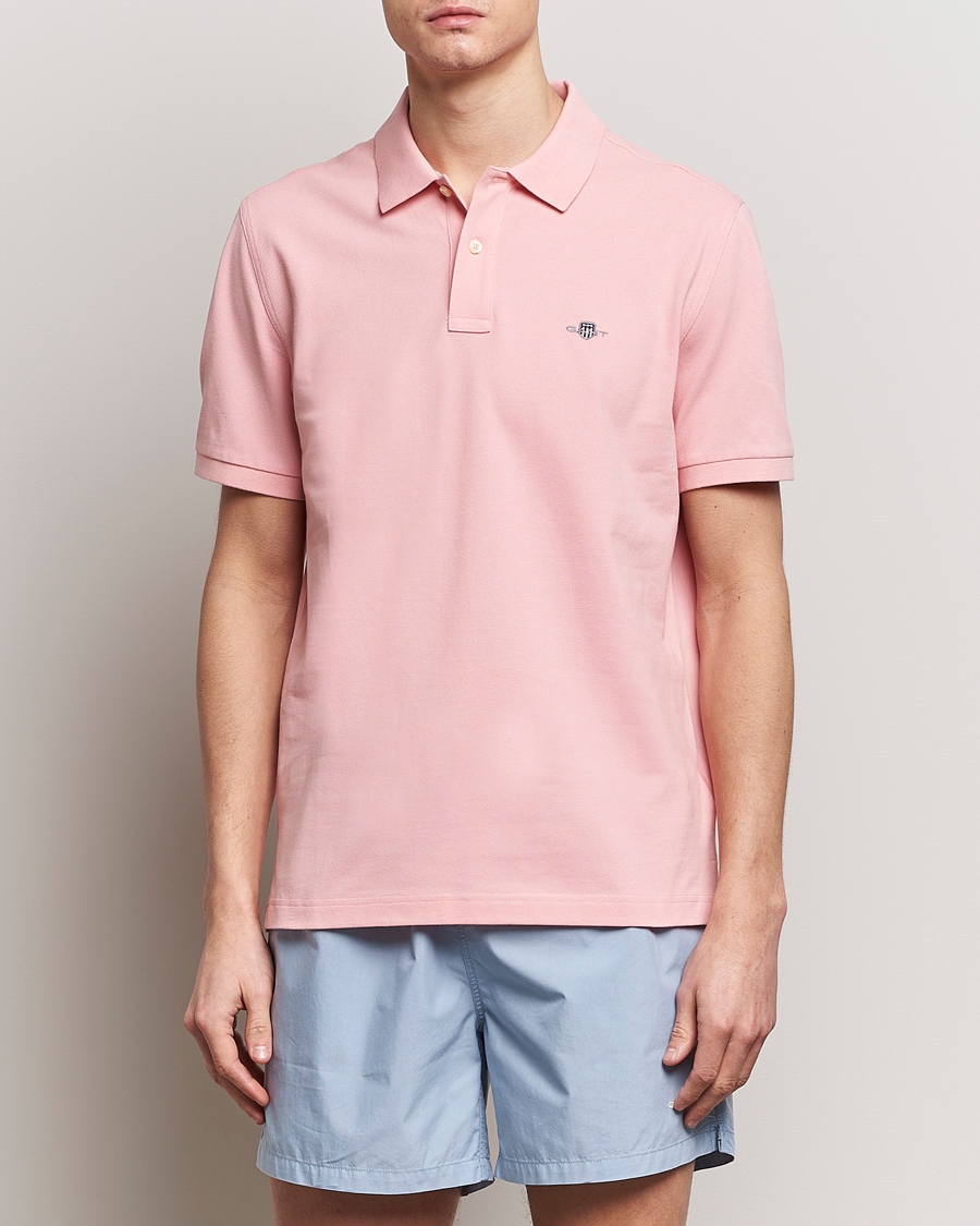 Herre | Polotrøjer | GANT | The Original Polo Bubblegum Pink