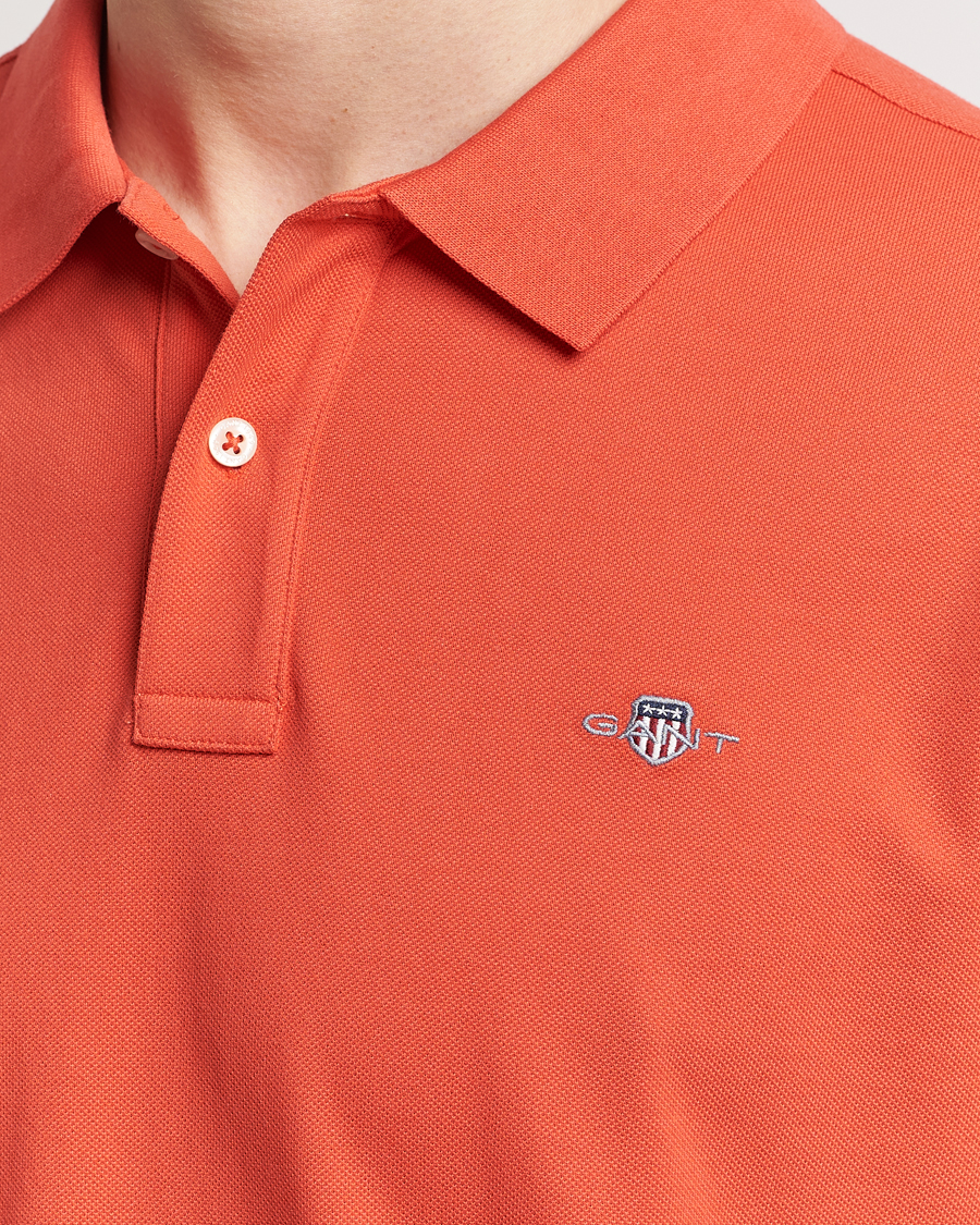 Herre | Polotrøjer | GANT | The Original Polo Burnt Orange