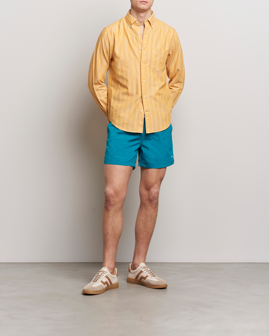 Herre | Badebukser | GANT | Basic Swimshorts Ocean Turquoise