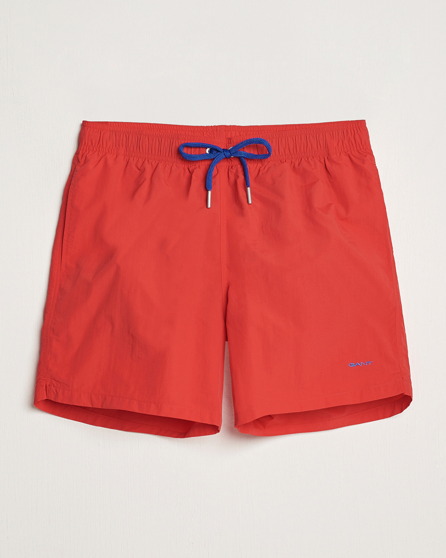 Herre | Badebukser | Gant | Basic Swimshorts Bright Red