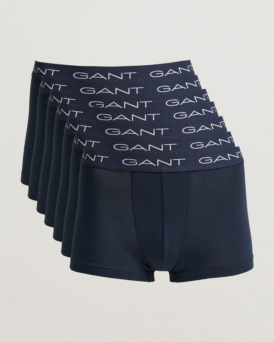 Herre | Undertøj | GANT | 7-Pack Trunks Navy