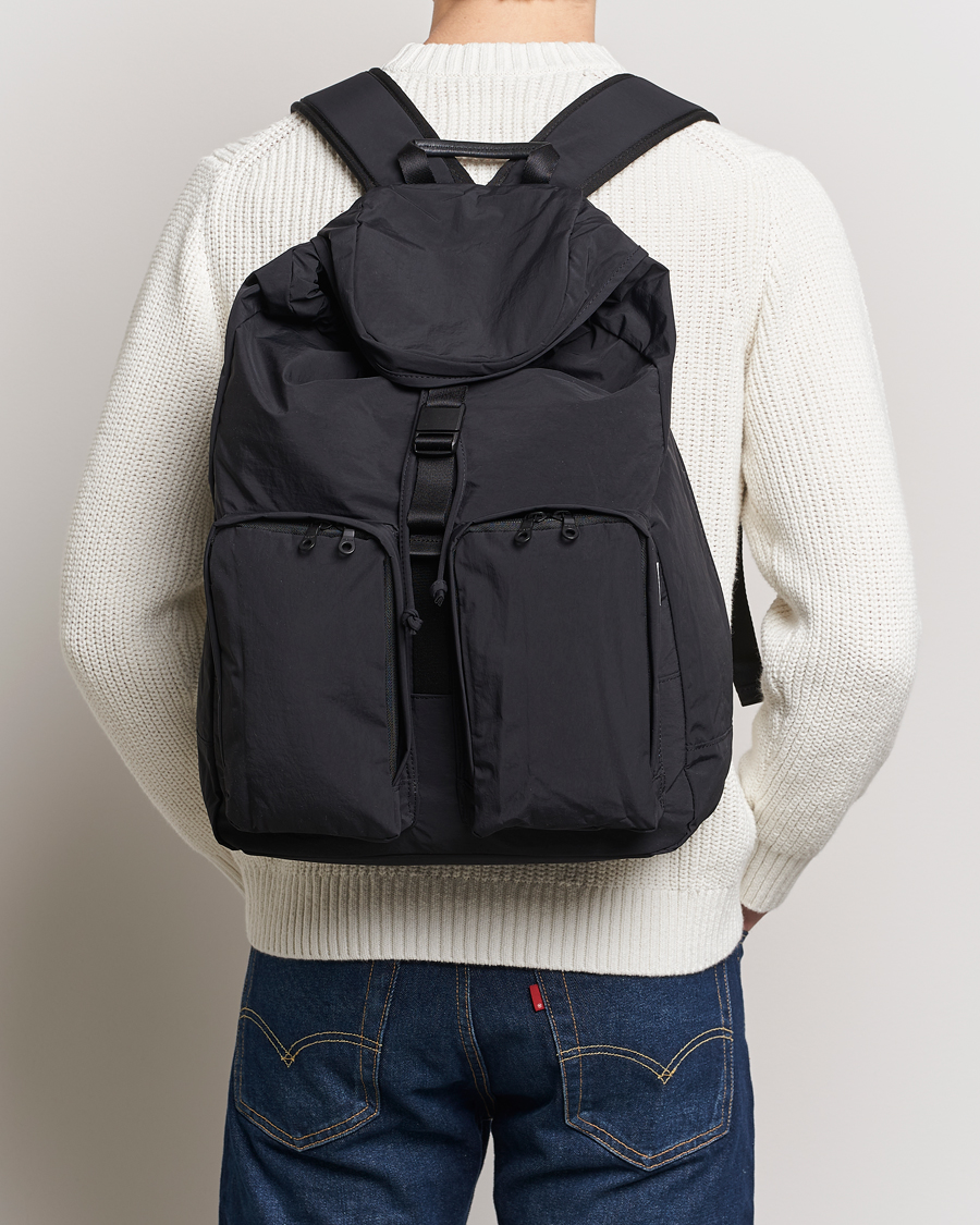 Herre | Tasker | mazi untitled | All Day 05 Nylon Backpack Black