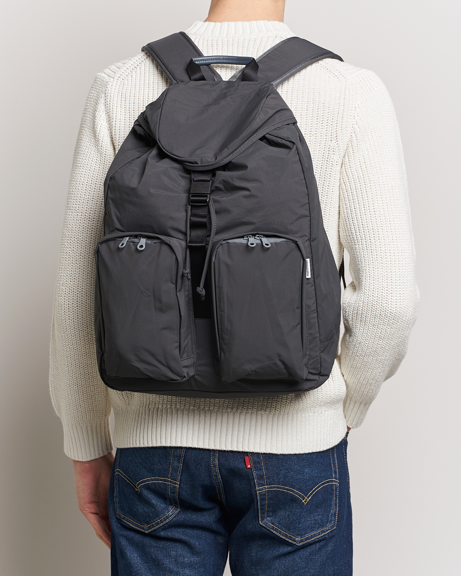 Herre | Tasker | mazi untitled | All Day 05 Nylon Backpack Grey