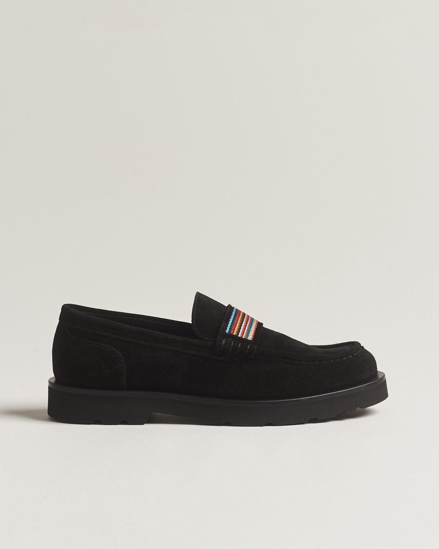 Herre | Paul Smith Bancroft Suede Loafer Black | Paul Smith | Bancroft Suede Loafer Black