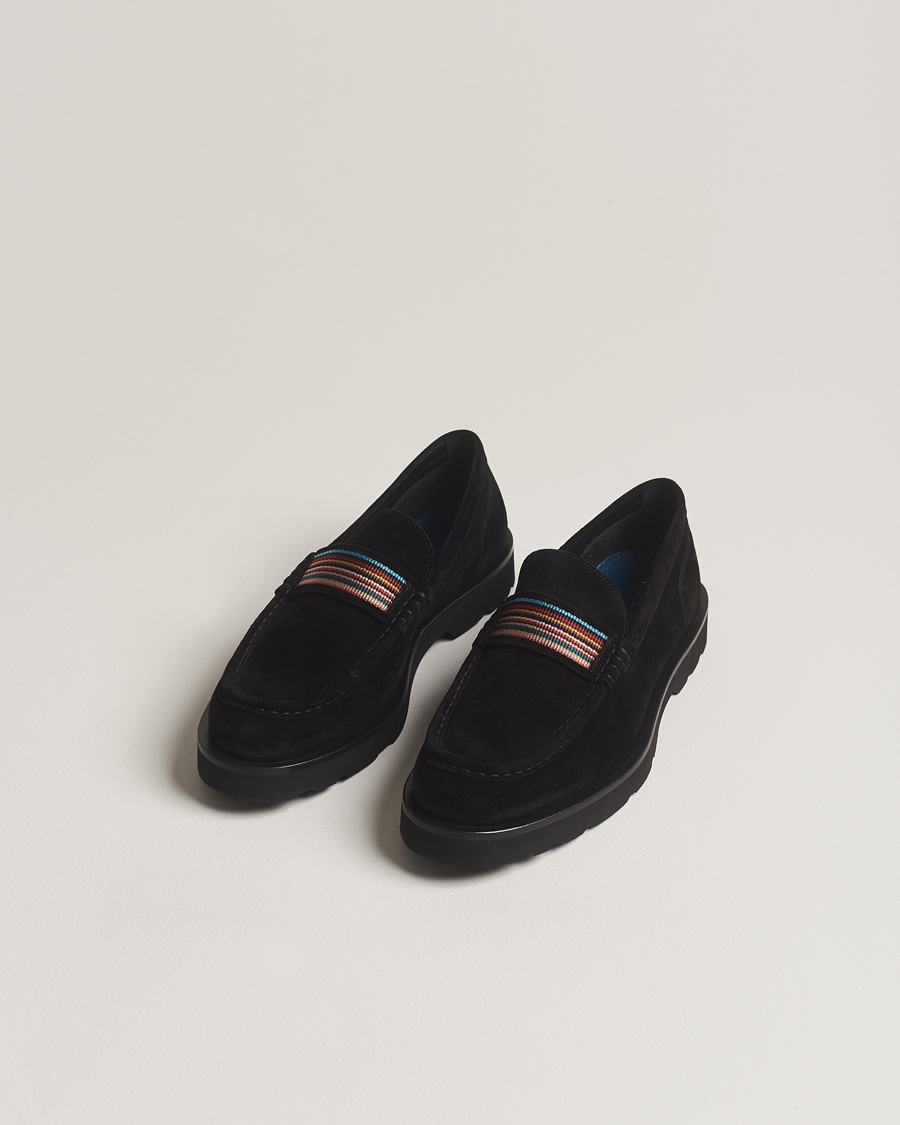 Herre | Paul Smith Bancroft Suede Loafer Black | Paul Smith | Bancroft Suede Loafer Black