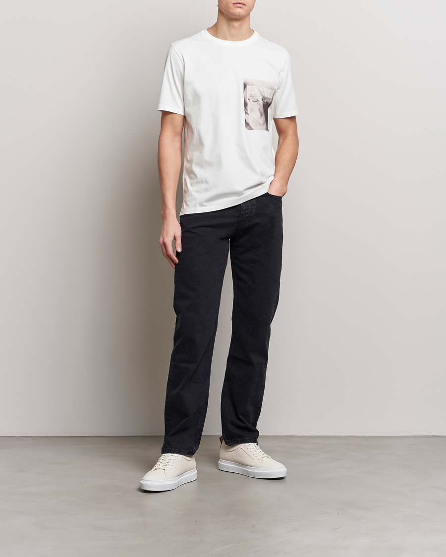 Herre | T-Shirts | Paul Smith | Organic Cotton Printed T-Shirt White