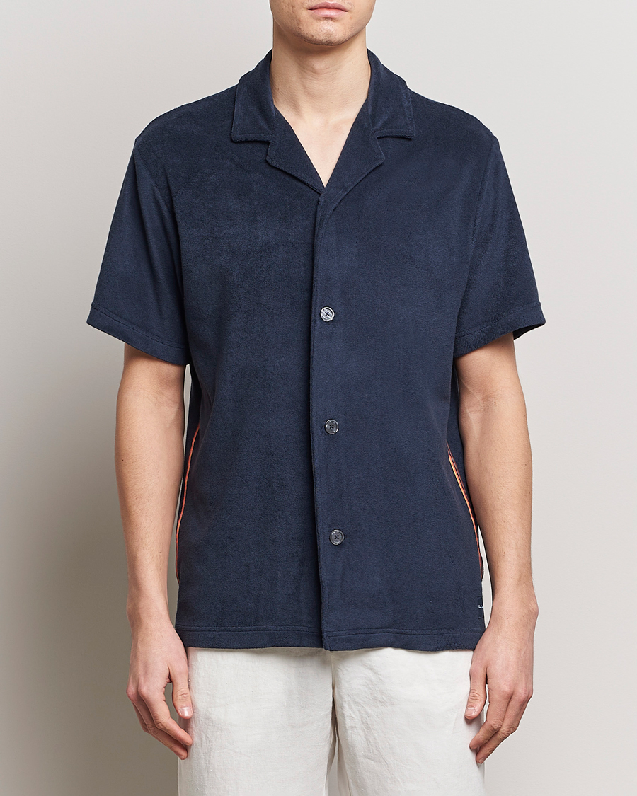 Herre | Kortærmede skjorter | Paul Smith | Resort Terry Shirt Navy