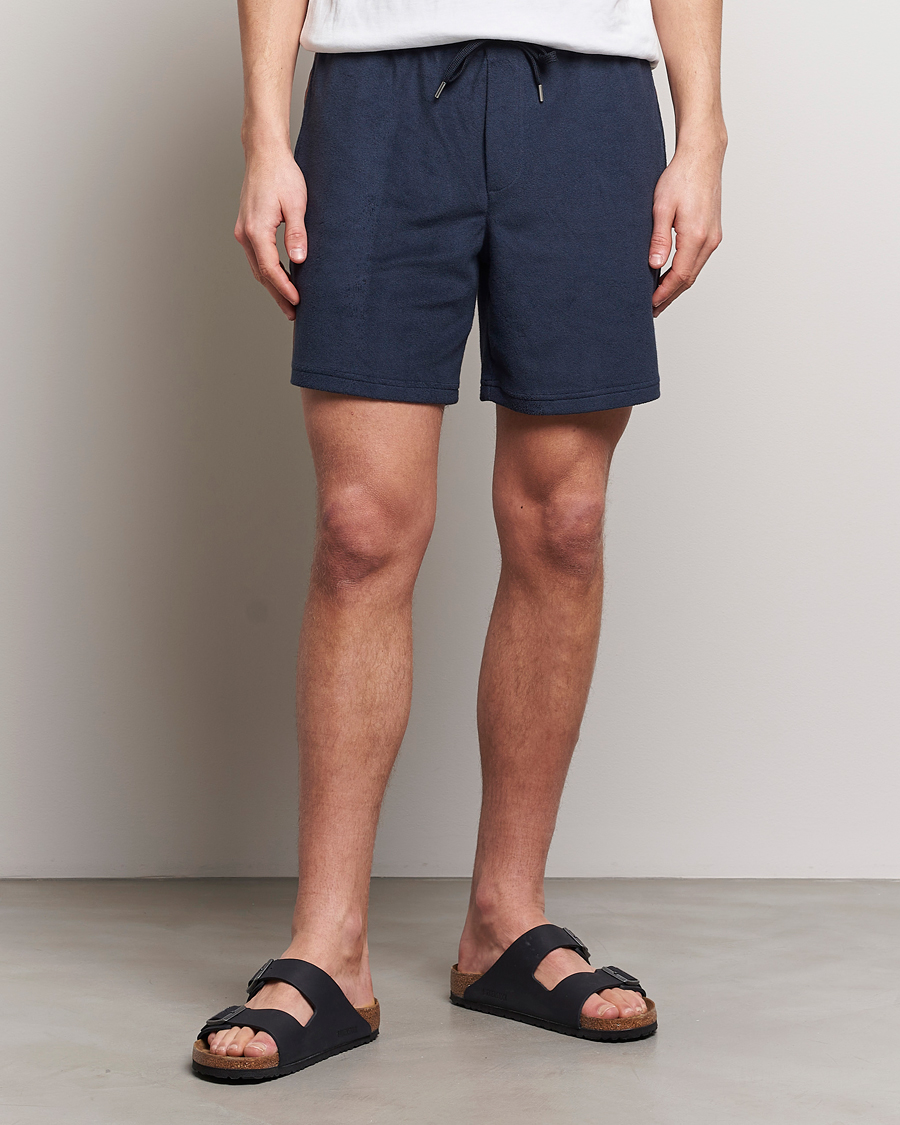 Herre | Paul Smith | Paul Smith | Stripe Towelling Shorts Navy