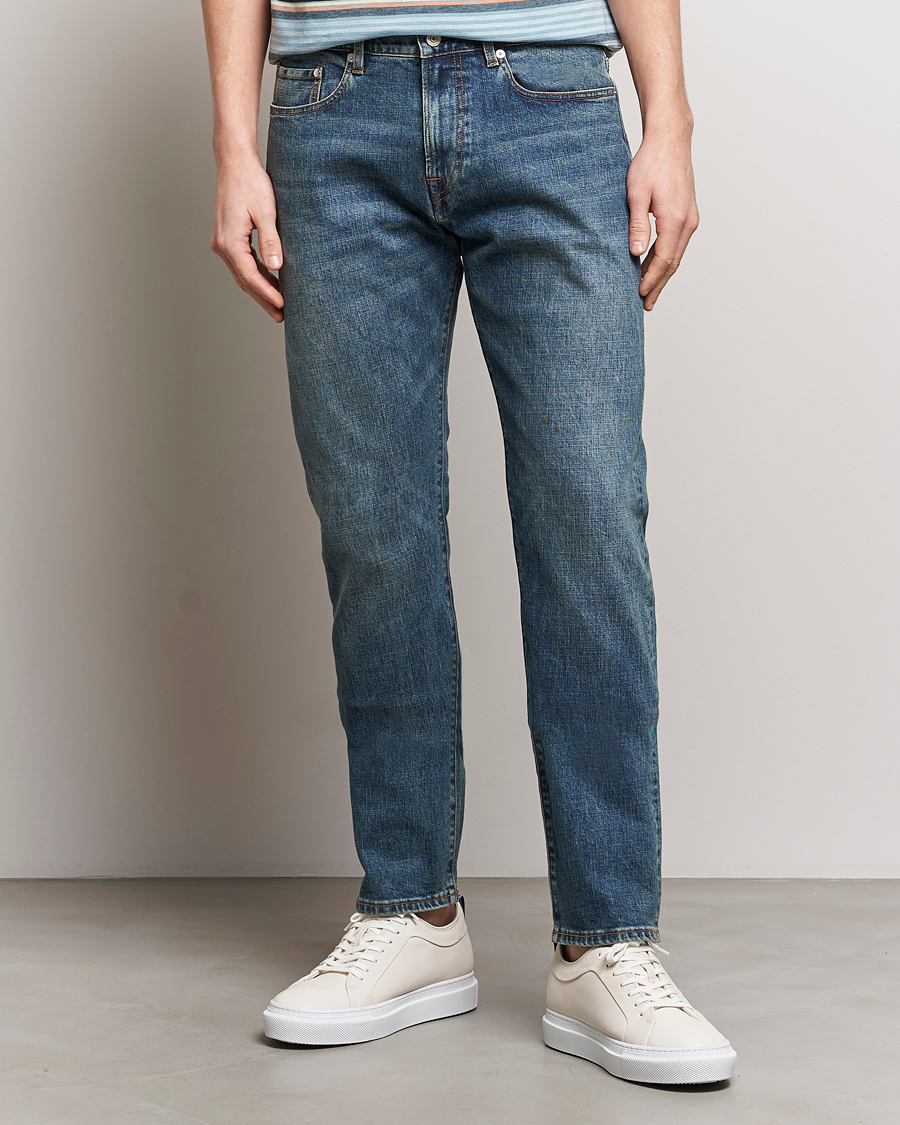 Herre | Blå jeans | PS Paul Smith | Tapered Fit Jeans Medium Blue