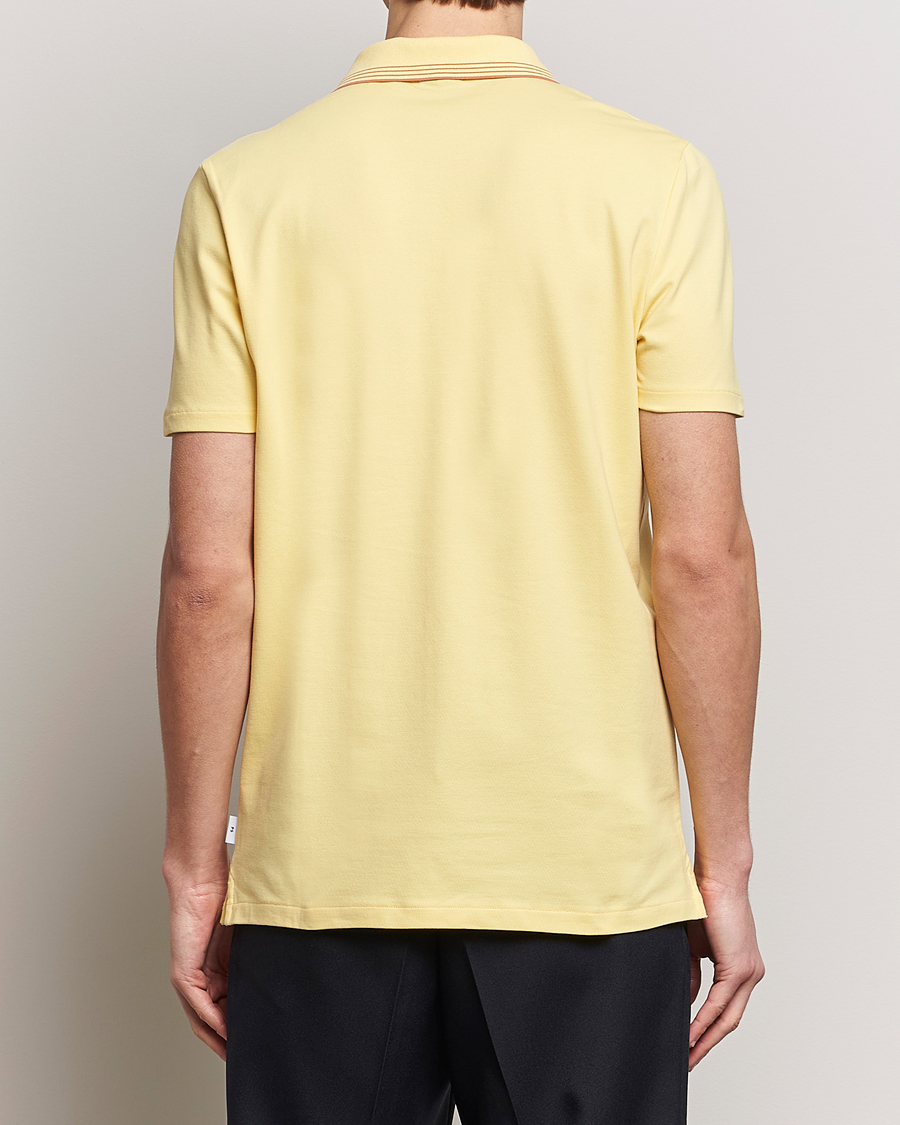 Herre | Polotrøjer | PS Paul Smith | Regular Fit Half Zip Polo Yellow