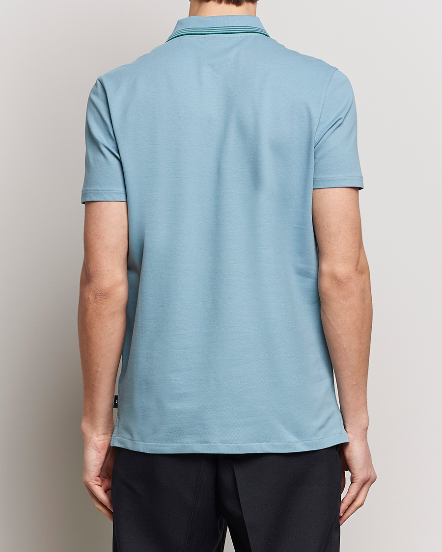 Herre | Polotrøjer | PS Paul Smith | Regular Fit Half Zip Polo Blue