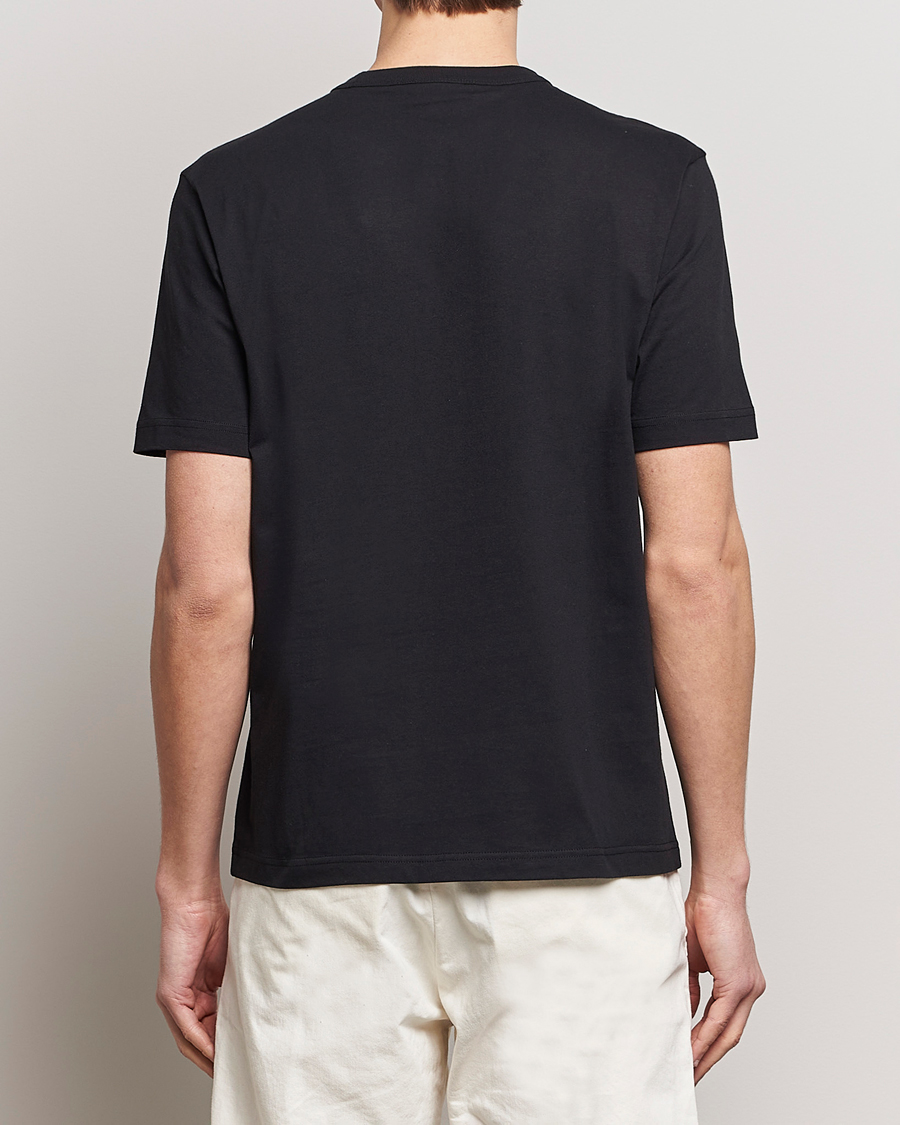 Herre | T-Shirts | PS Paul Smith | Organic Cotton Circles Crew Neck T-Shirt Black