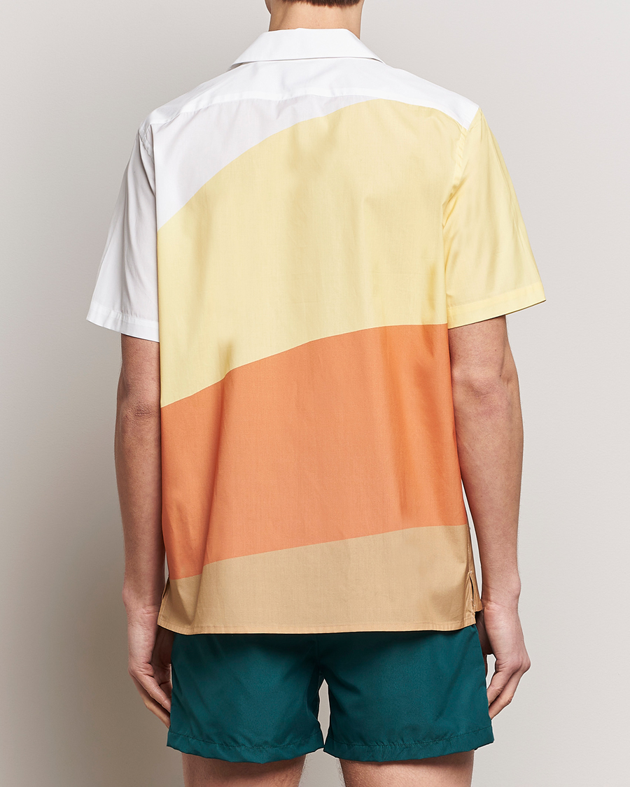 Herre | Skjorter | PS Paul Smith | Blocksstriped Resort Short Sleeve Shirt Multi