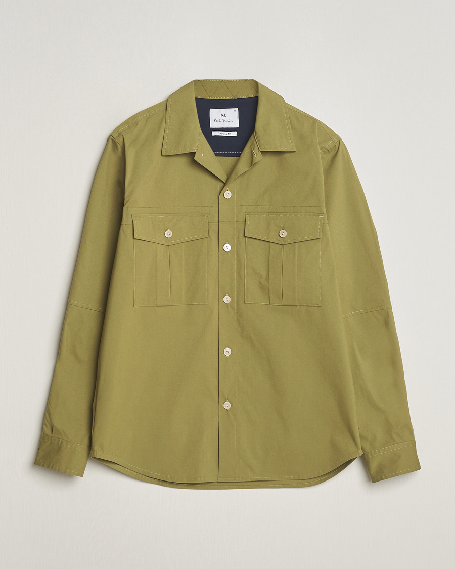Herre | Skjorter | PS Paul Smith | Utility Shirt Khaki Green