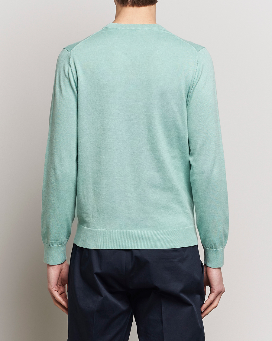 Herre | Trøjer | PS Paul Smith | Zebra Cotton Knitted Sweater Mint Green
