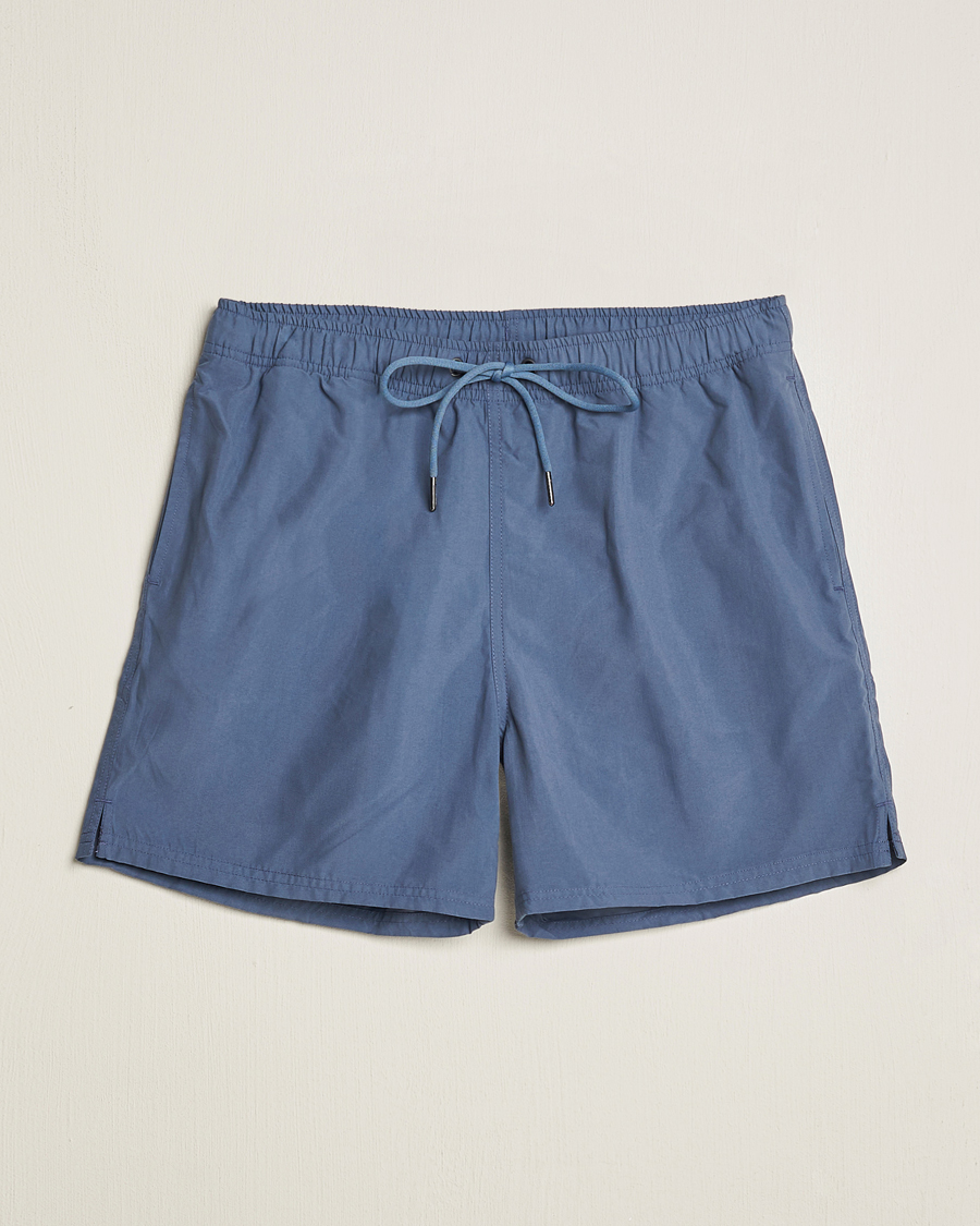 Herre | Badebukser | Bread & Boxers | Swimshorts Denim Blue