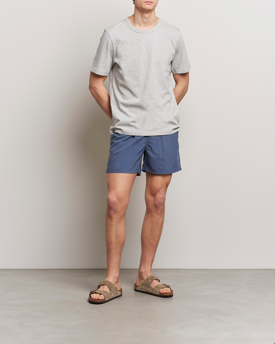 Herre | Badebukser | Bread & Boxers | Swimshorts Denim Blue