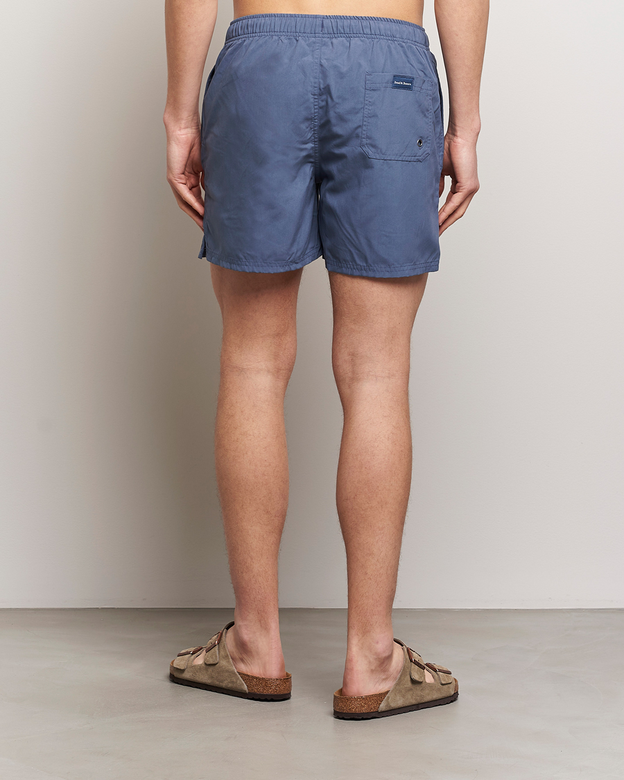Herre | Badebukser | Bread & Boxers | Swimshorts Denim Blue
