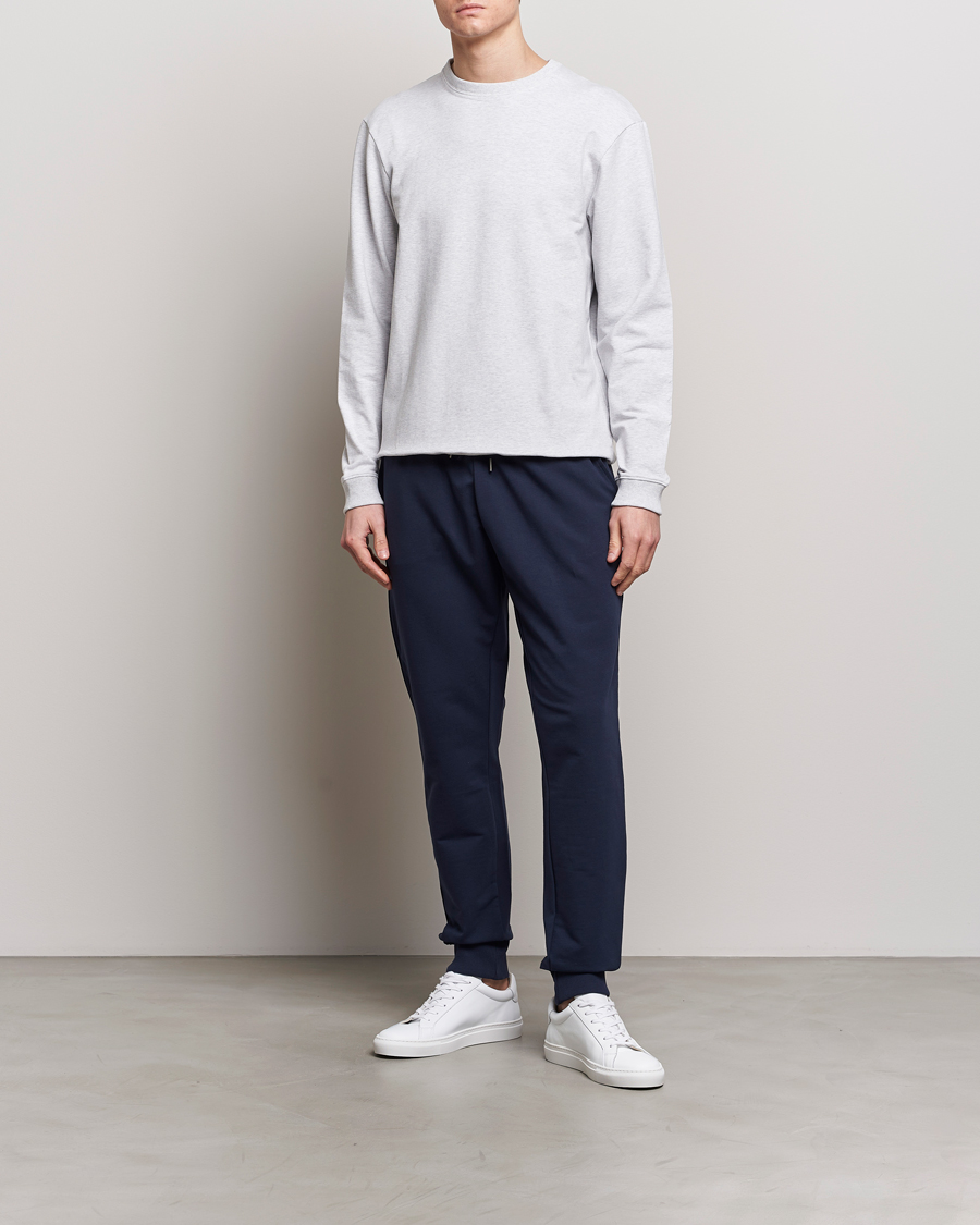 Herre | Trøjer | Bread & Boxers | Loungewear Crew Neck Sweatshirt Light Grey Melange