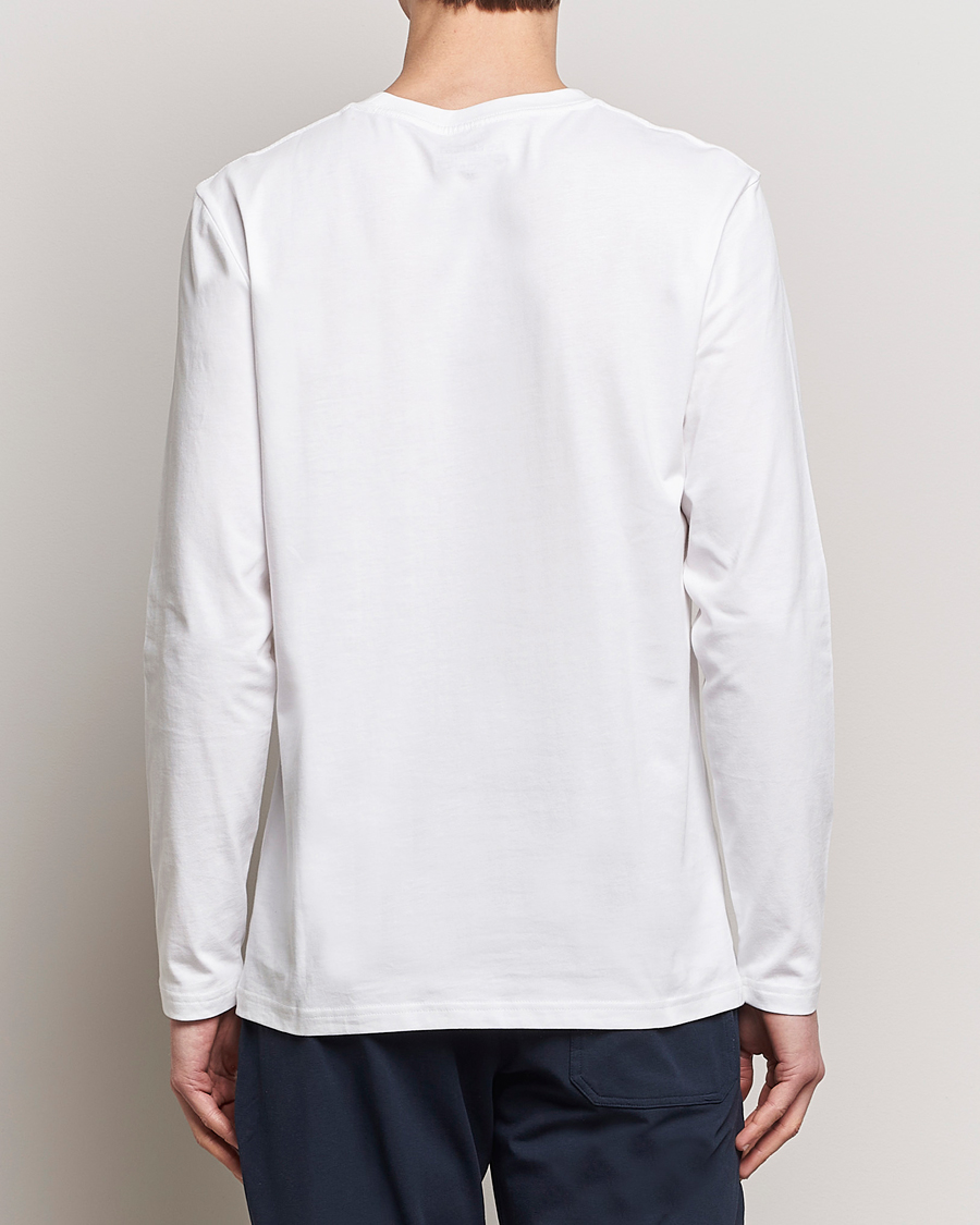 Herre | T-Shirts | Bread & Boxers | Long Sleeve T-Shirt White