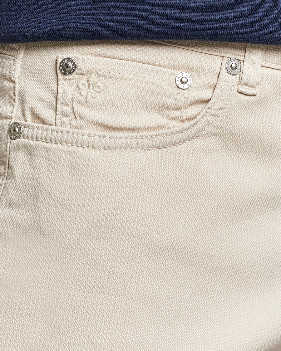 Herre | Bukser | Morris | James Structured 5-Pocket Trousers Off White