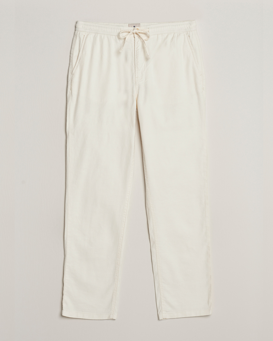 Herre | Bukser | Morris | Fenix Linen Slacks Off White