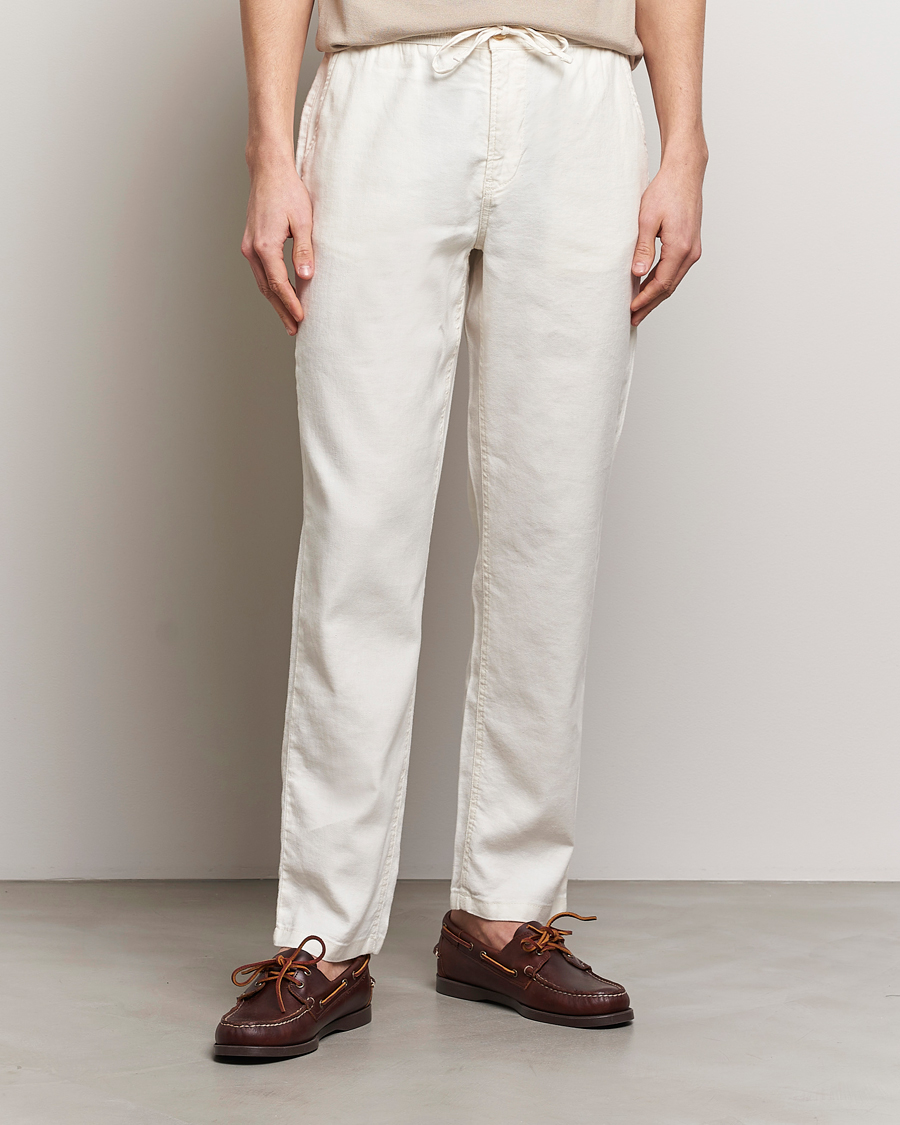 Herre | The linen lifestyle | Morris | Fenix Linen Slacks Off White