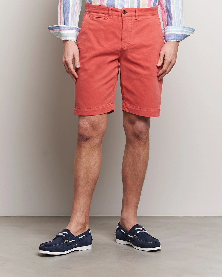 Herr | Kläder | Morris | Jeffrey Chino Shorts Red