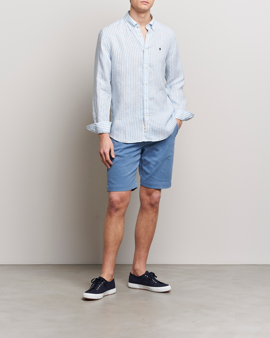 Herre |  | Morris | Jeffrey Chino Shorts Blue