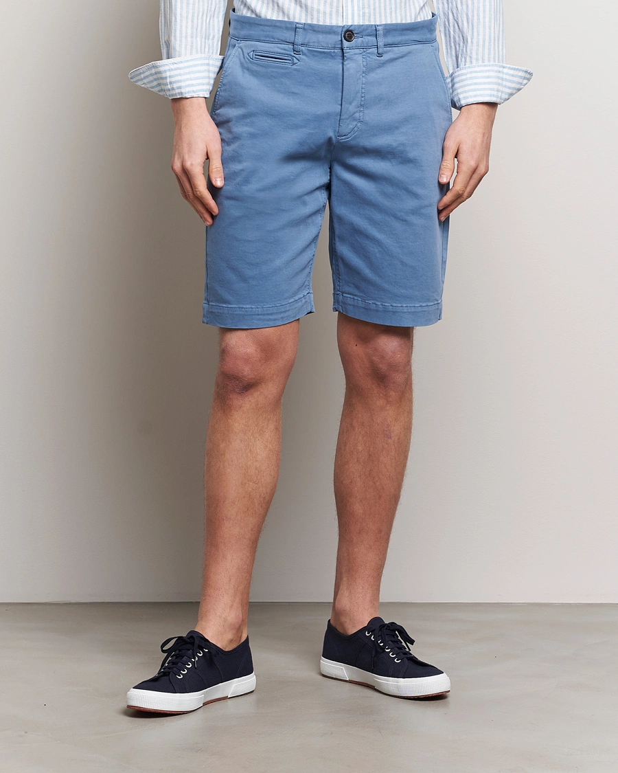 Herre | Chino shorts | Morris | Jeffrey Chino Shorts Blue