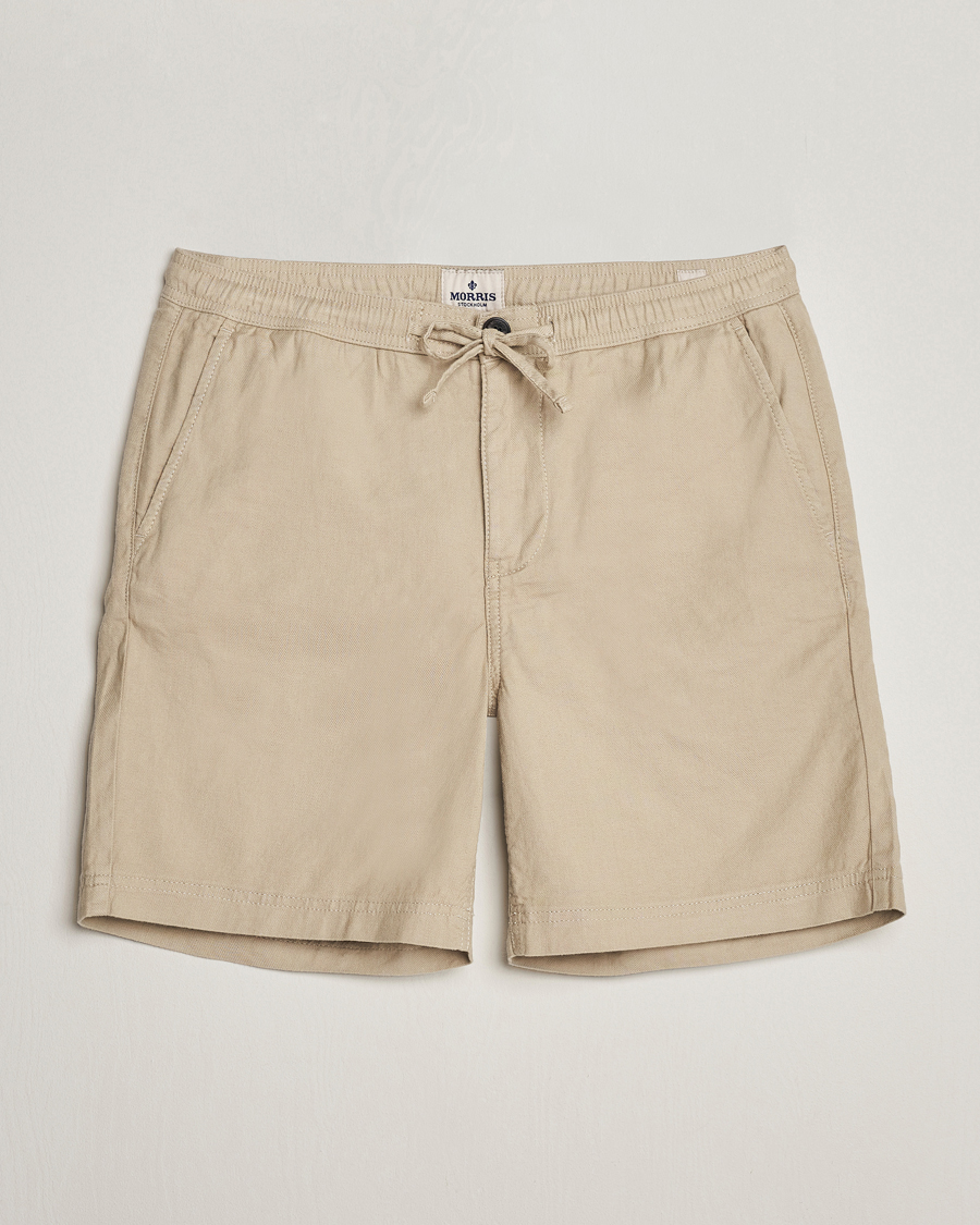 Herr |  | Morris | Fenix Linen Shorts Khaki