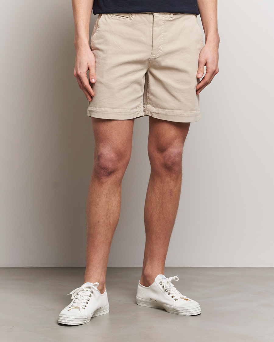 Herre | Chino shorts | Morris | Jeffrey Short Chino Shorts Khaki