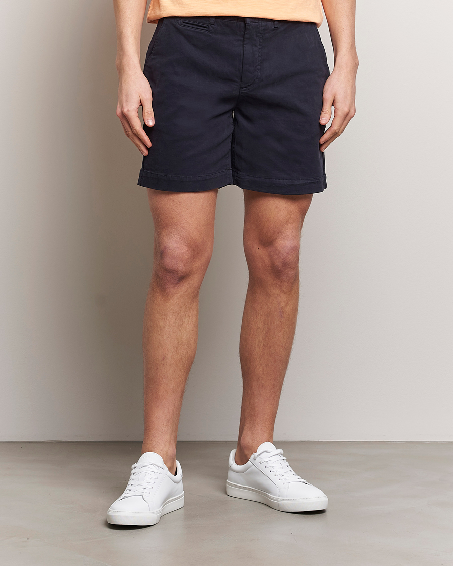 Herre | Morris | Morris | Jeffrey Short Chino Shorts Navy