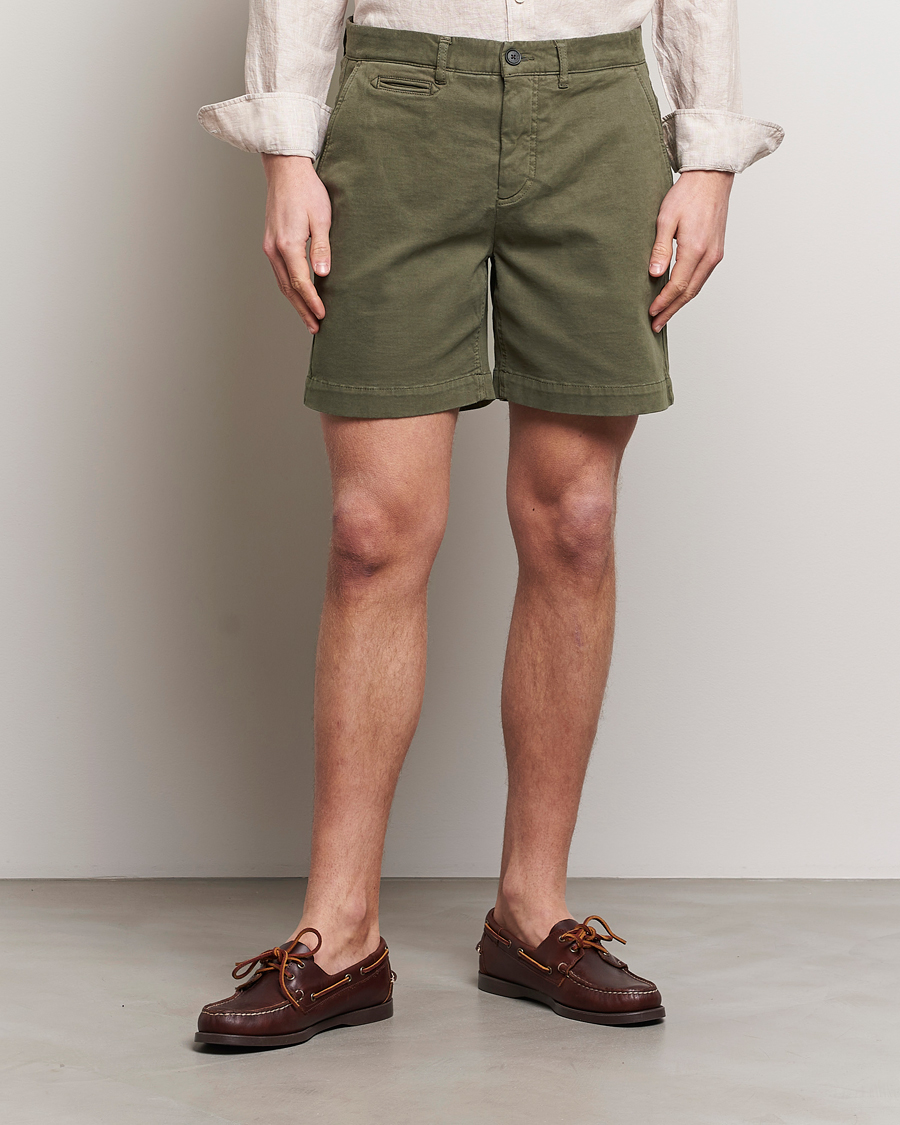 Herr | Morris | Morris | Jeffrey Short Chino Shorts Olive