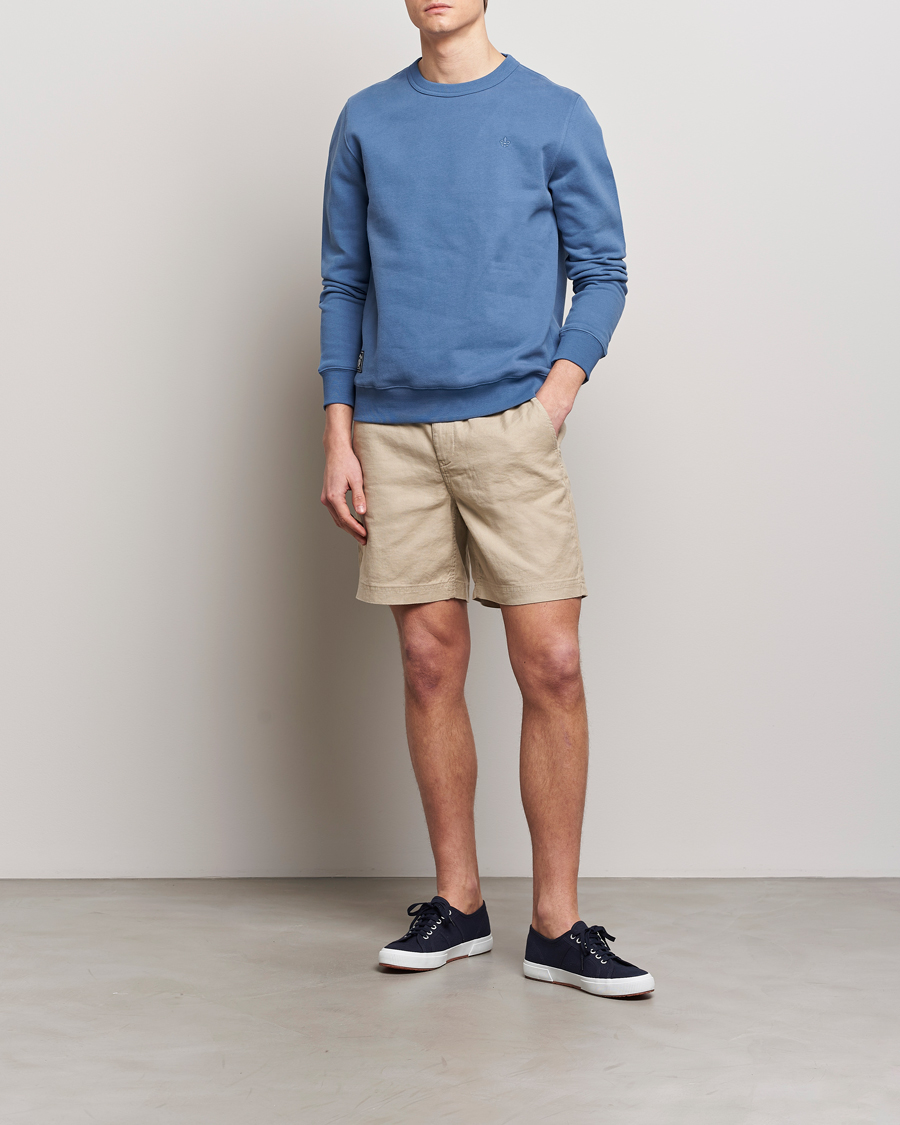 Herre | Trøjer | Morris | Brandon Lily Sweatshirt Blue