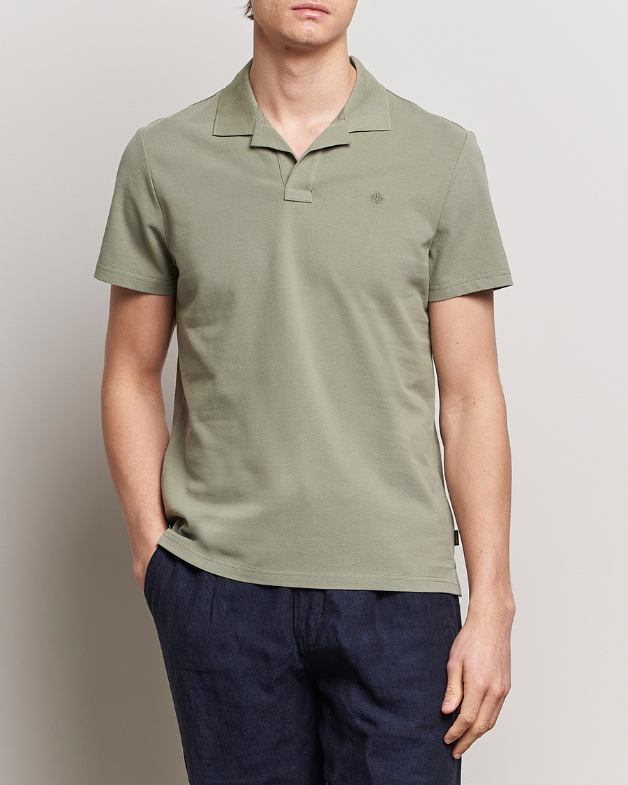 Herre | Morris | Morris | Dylan Pique Shirt Green