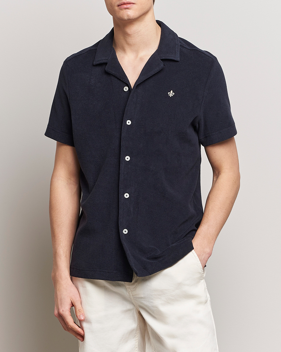 Herre | Morris | Morris | Conall Terry Shirt Old Blue