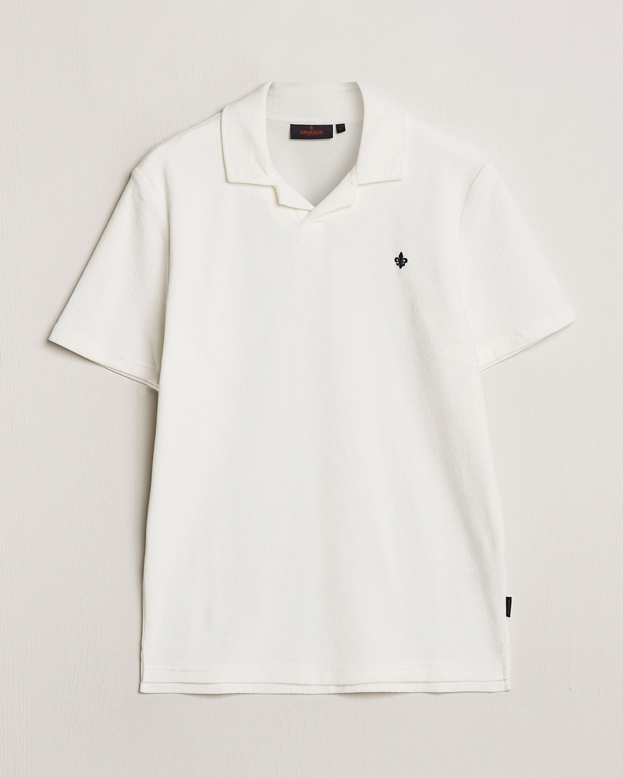Herre | Polotrøjer | Morris | Delon Terry Jersey Polo Off White