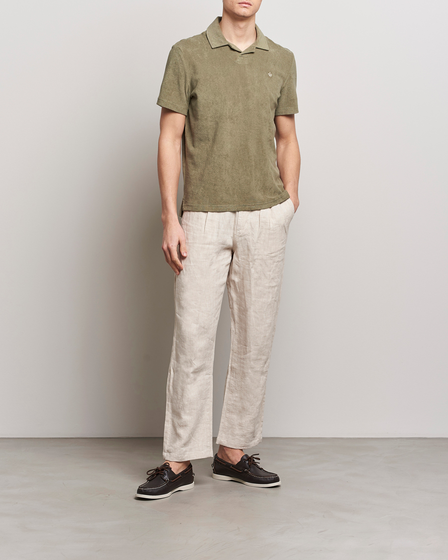 Herre | Polotrøjer | Morris | Delon Terry Jersey Polo Olive