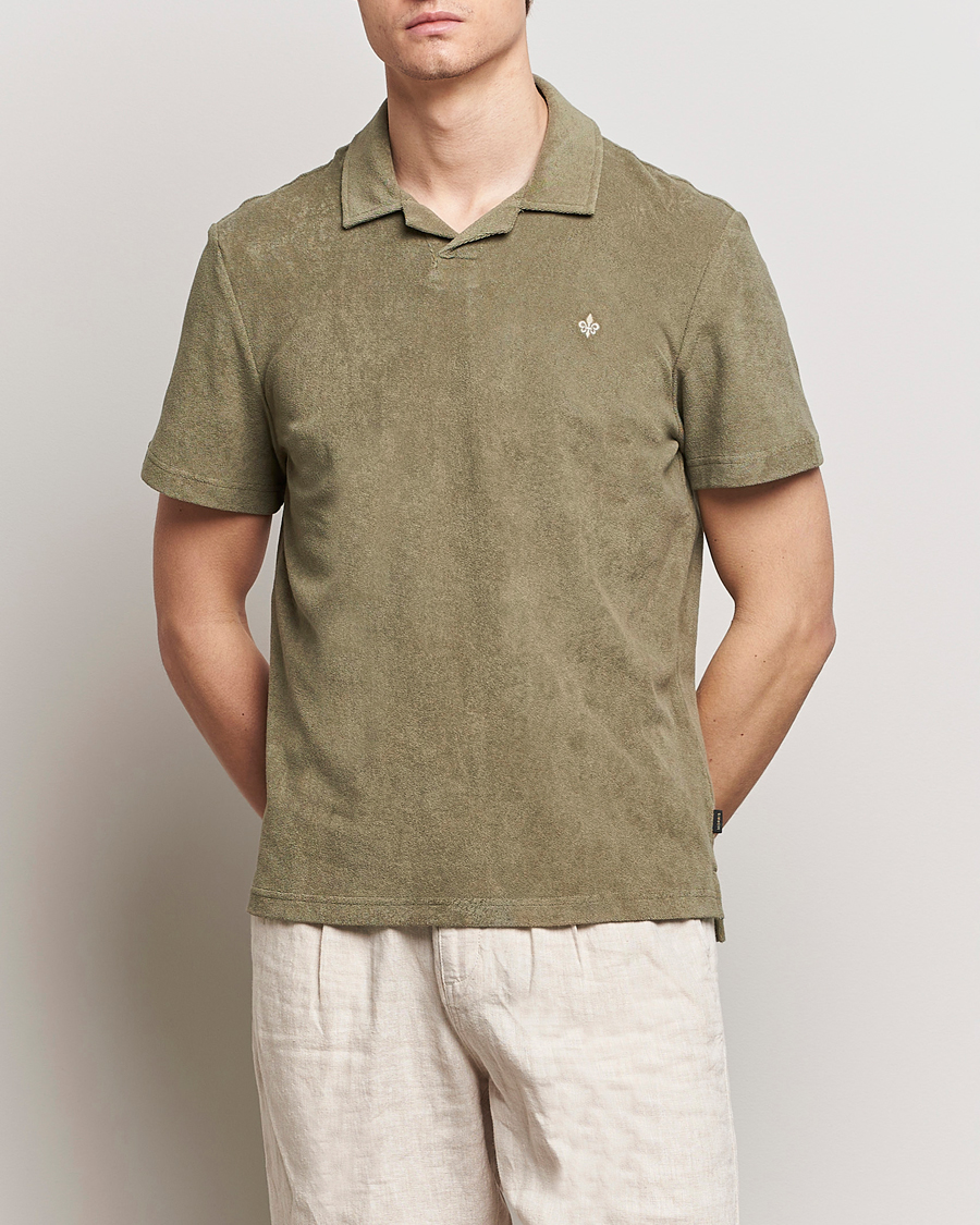 Herre | Polotrøjer | Morris | Delon Terry Jersey Polo Olive