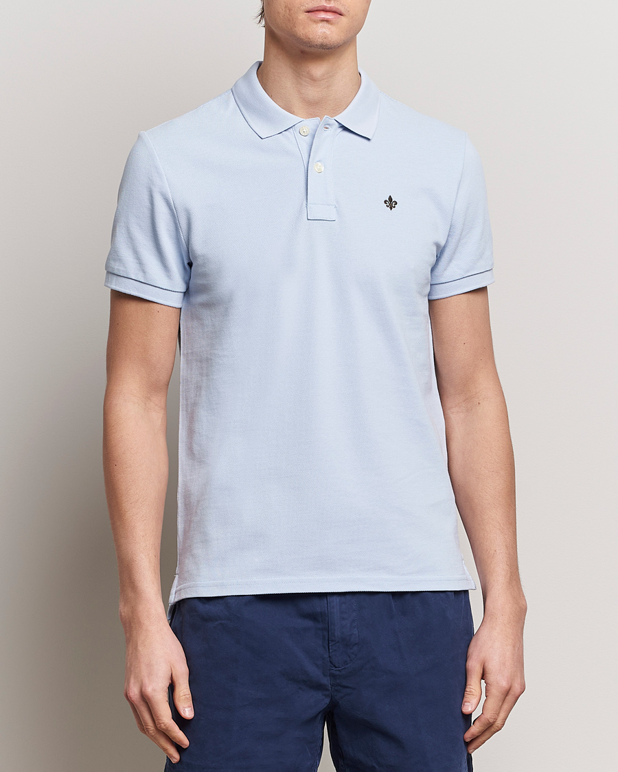 Herre | Polotrøjer | Morris | New Pique Light Blue