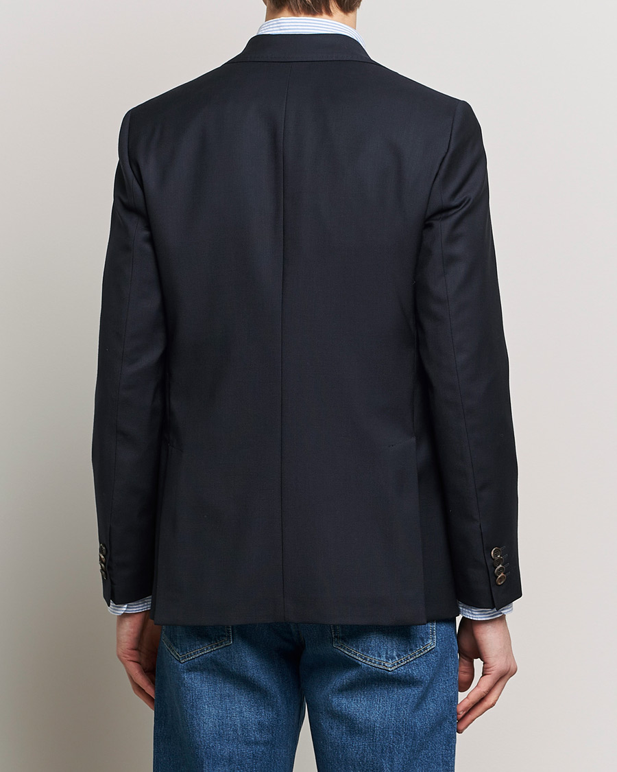 Herre | Blazere & jakker | Morris | Archie Navy Light Wool Blazer Navy