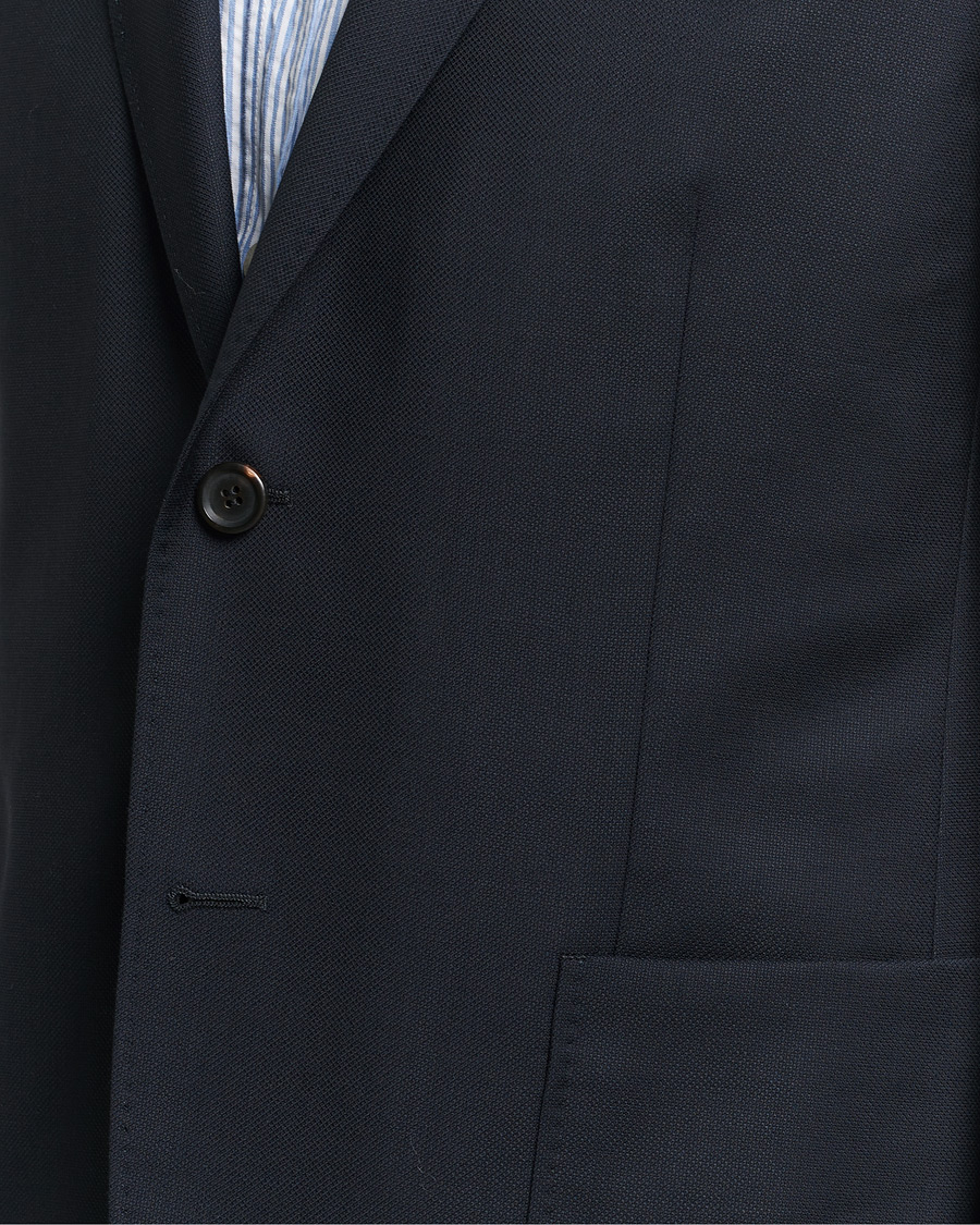 Herre | Blazere & jakker | Morris | Archie Navy Light Wool Blazer Navy