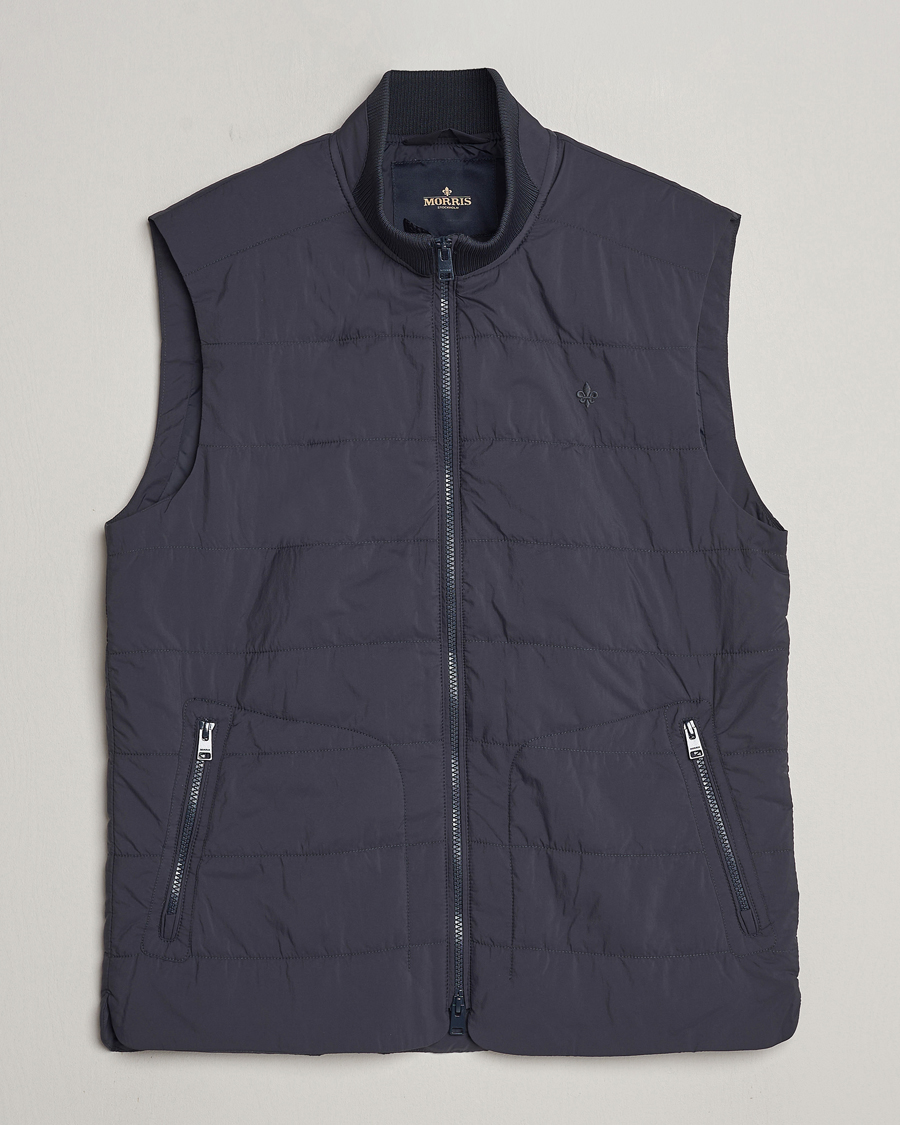 Herr |  | Morris | Lewis Padded Vest Old Blue